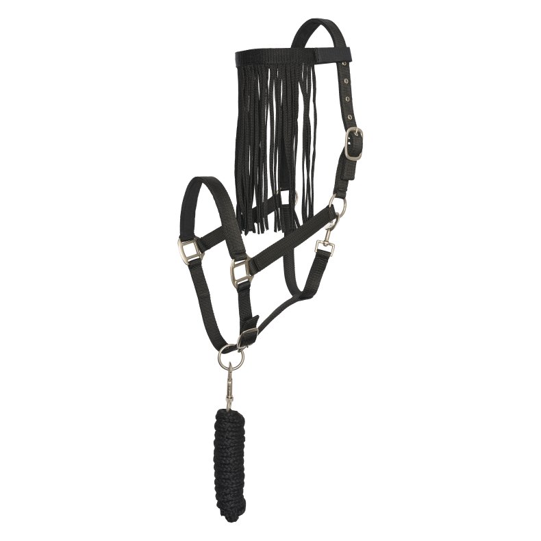 Grime s�t med fluefrynser og tr�ktov IRH Cob Sort