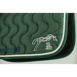 PENELOPE Classic sadelunderlag gr�n/hvid full