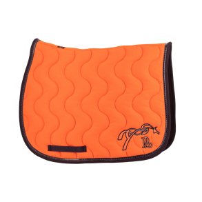 PENELOPE Classic sadelunderlag orange/navy full