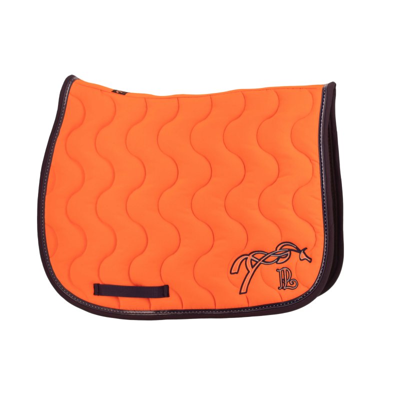 PENELOPE Classic sadelunderlag orange/navy full