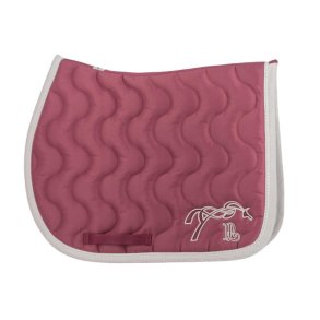 PENELOPE Classic Sadelunderlag magenta/hvid full