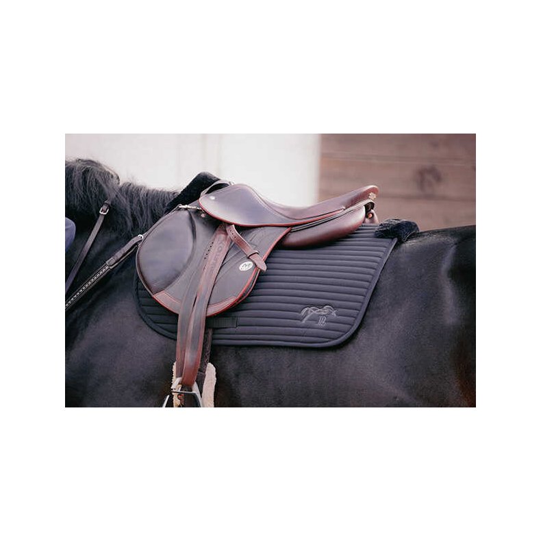 PENELOPE Sadelunderlag Lyona Fake fur sort