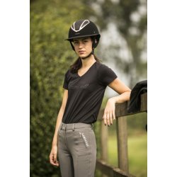 LAMI-CELL ARTEMIS Sikkerhedsridehjelm sort rosegold