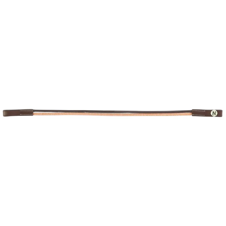 NORTON Pandeb�nd Pro Glam - sort og brun Brun/rosegold
