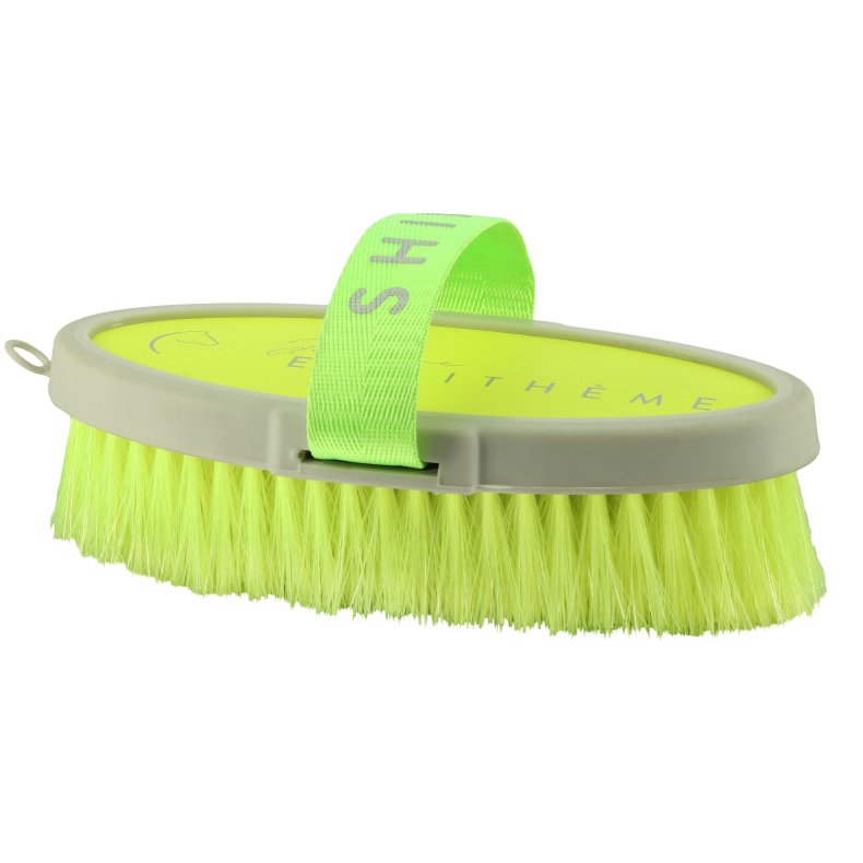 EQUITHEME Je t'aime Bodyb�rste flere farver Neon gul