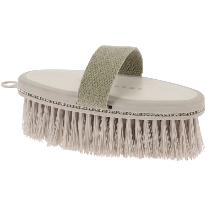 EQUITHEME Je t'aime Body b�rste med sten beige