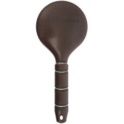 EQUITHEME Je t'aime Man og hale b�rste med sten brun