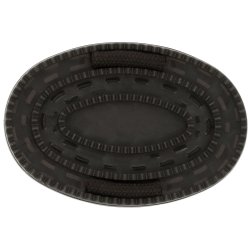 EQUITHEME Je t'aime curry comb strigle med sten brun