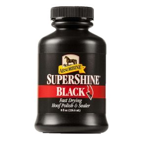 Absorbine SuperShine Black Hoof Polish 235ml