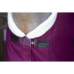 Teddy Cooler-d�kken Bordeaux/natur