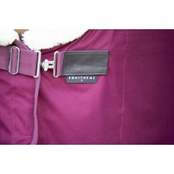 Teddy Cooler-d�kken Bordeaux/natur