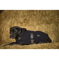 DIEGO &amp; LOUNA Fleece hunded�kken sort