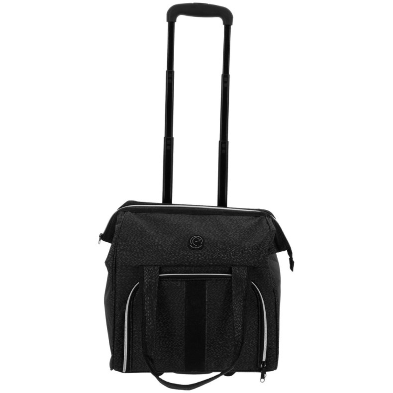 EQUITHEME Je t'aime strigletaske p� hjul Sort