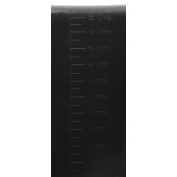 HIPPOTONIC spand fladsidet 20 liter