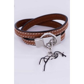 PENELOPE Armbnd Signature cognac S