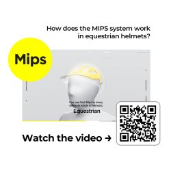 EQUITHEME WINGS MIPS Sikkerhedsridehjelm mat sort