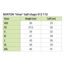 NORTON Leggings HIVER sort