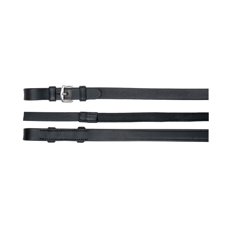 L�dert�jler m/gummi Waldhausen sort 