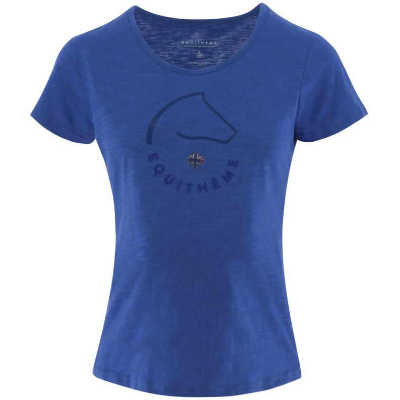 EQUITHEME Claire t-shirt Xsmall Monaco bl�