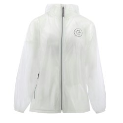 EQUITHEME Saigon regnjakke transparent junior