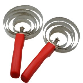 Metalstrigle med hndtag