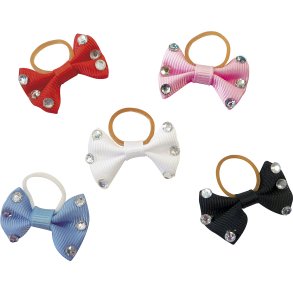 EQUITHEME Show Bows Crystal flere farver