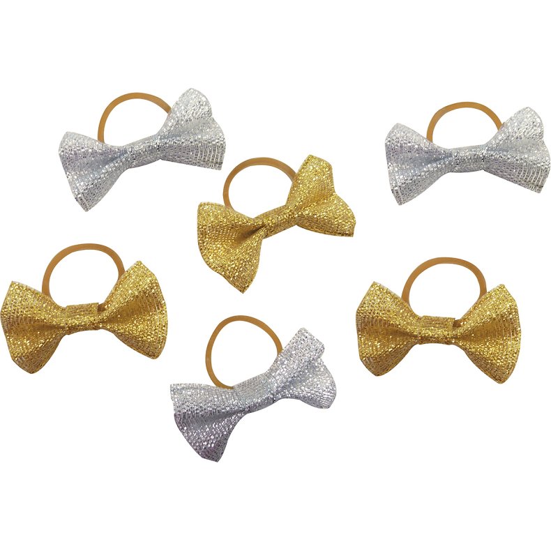 EQUITHEME Show Bows glitter flere farver