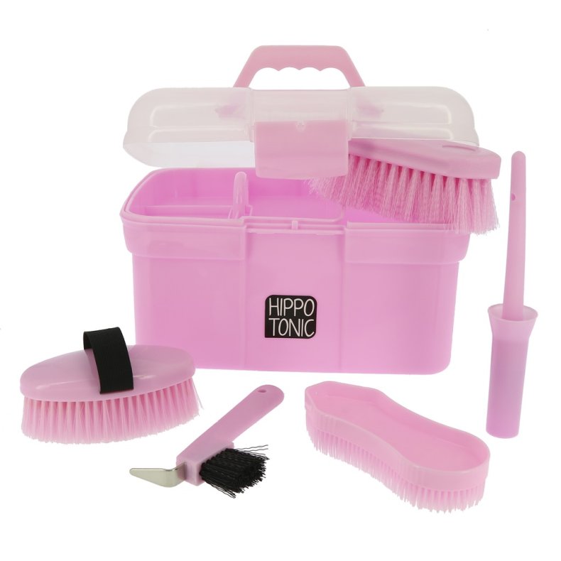 HIPPOTONIC Strigleboks komplet flere farver Pink