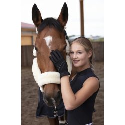 Ridehandsker EQUITHEME Strass sort