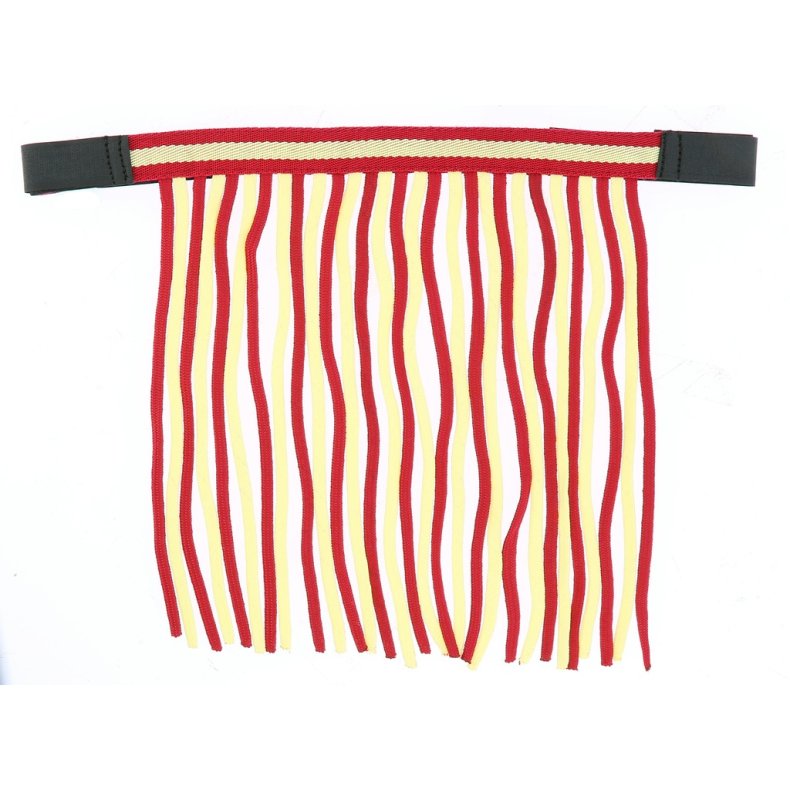 NORTON Fluepandeb�nd, flere farver  Pony R�d/offwhite