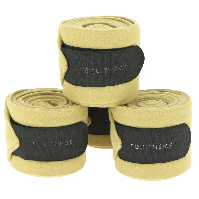 Fleecebandager EQUITHEME 3 m Camel