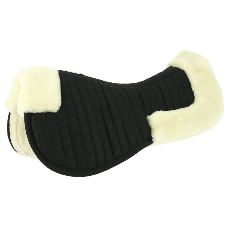 EQUITHEME Sadelpad Teddy Full Sort/natur