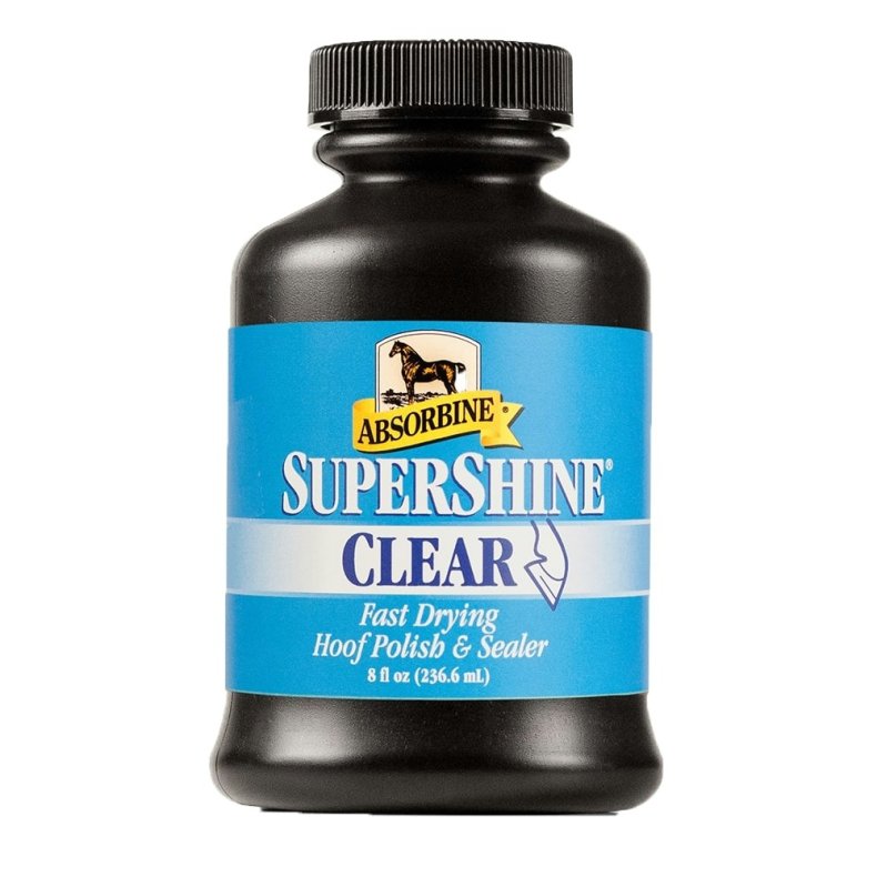 Absorbine SuperShine Clear Hoof Polish 235ml