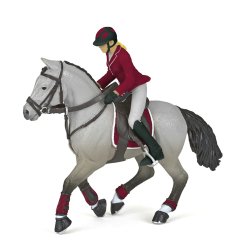 PAPO St�vne hest og rytter.