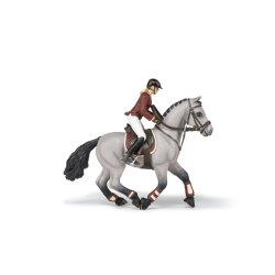 PAPO St�vne hest og rytter.