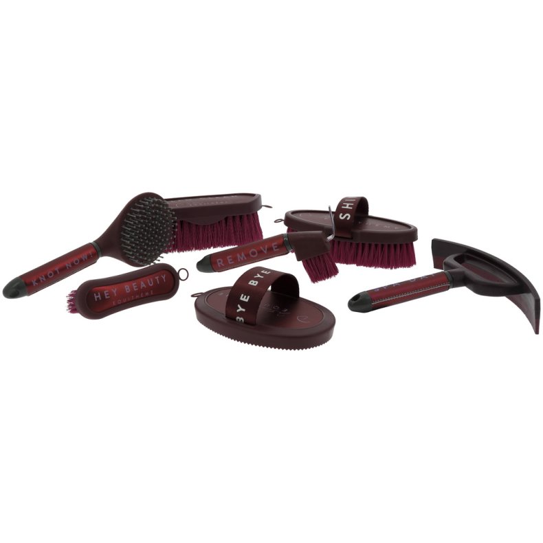 EQUITHEME Je t'aime Svedskraber flere farver Bordeaux