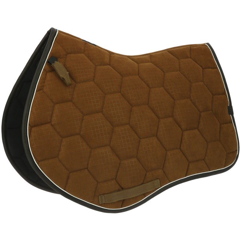 EQUITHEME Quadri sadelunderlag Camel