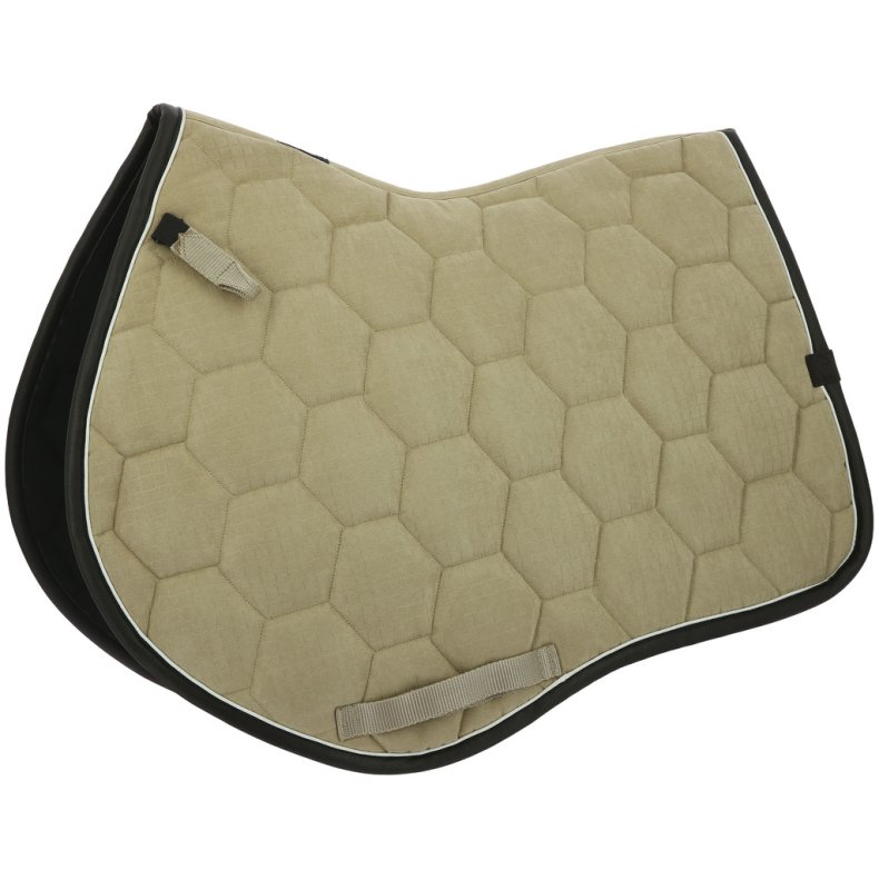 EQUITHEME Quadri sadelunderlag Beige