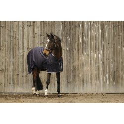 EQUITHEME Vague stald- og transportd�kken navy 