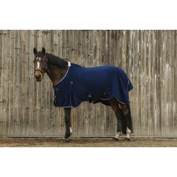EQUITHEME Vague fleeced�kken navy