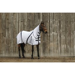 EQUITHEME Insektd�kken mesh combo hvid 