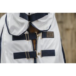 EQUITHEME Insektd�kken mesh combo hvid 