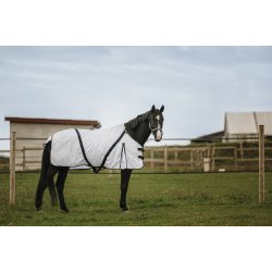 EQUITHEME Insektd�kken mesh hvid