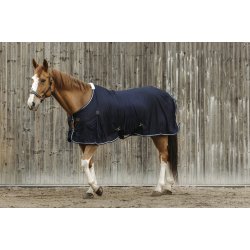 EQUITHEME Micro mesh d�kken navy