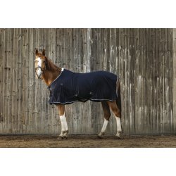 EQUITHEME Micro mesh d�kken navy