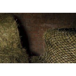 H�net til rundballer og minibig sort