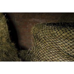 H�net til rundballer og minibig sort