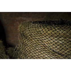 H�net til rundballer og minibig sort