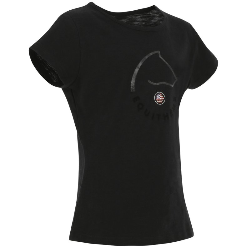 EQUITHEME Claire t-shirt junior 8�r Sort