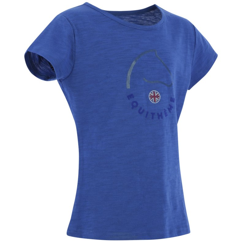 EQUITHEME Claire t-shirt junior 8�r Monaco bl�